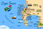 I illustrated this Cape Town map to help you visualize the layout of the city as it can be a little confusing, especially for first-time visitors.