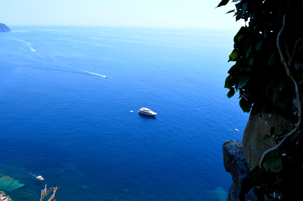 Boats on the Mediterranean
