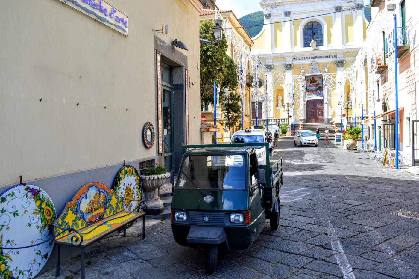 Basilica di Santa Trofimena, dedicated to Saint Troifimena, the patron Saint of Minori.