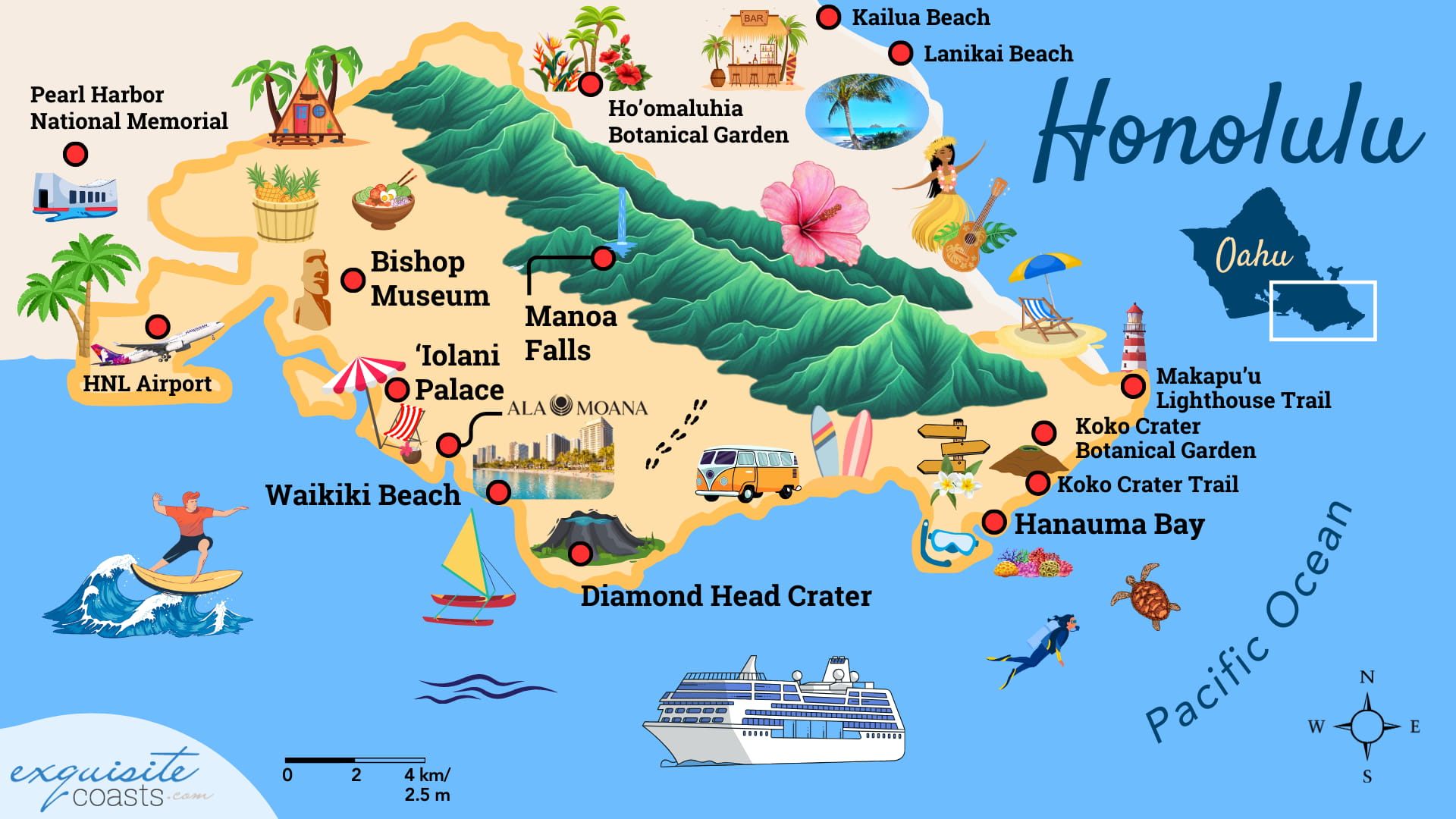 Amalfi Coast Map With Towns You Should Visit