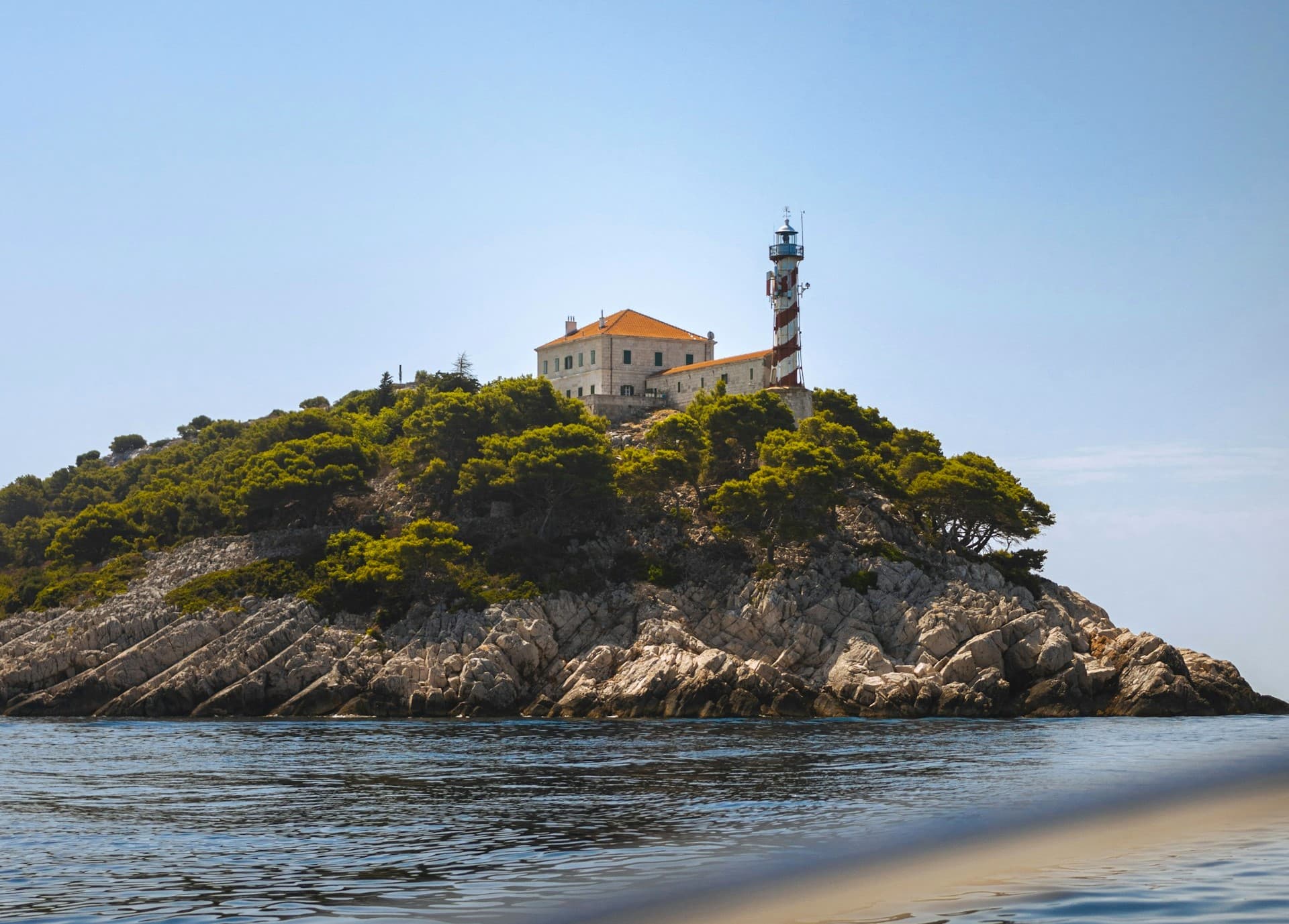View of the island of Kornati, Croatia