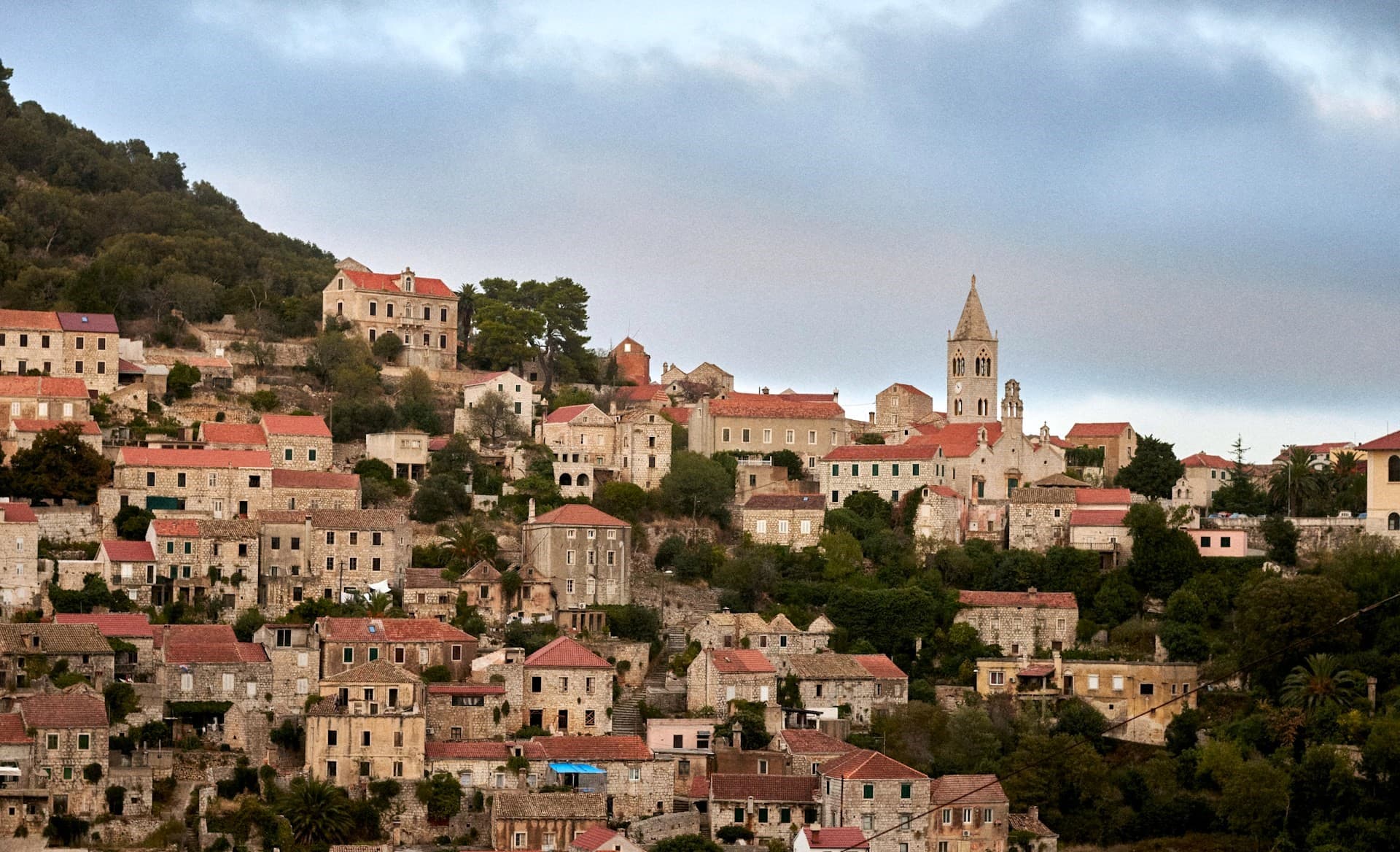 Village on Lastovo Island, Croatia