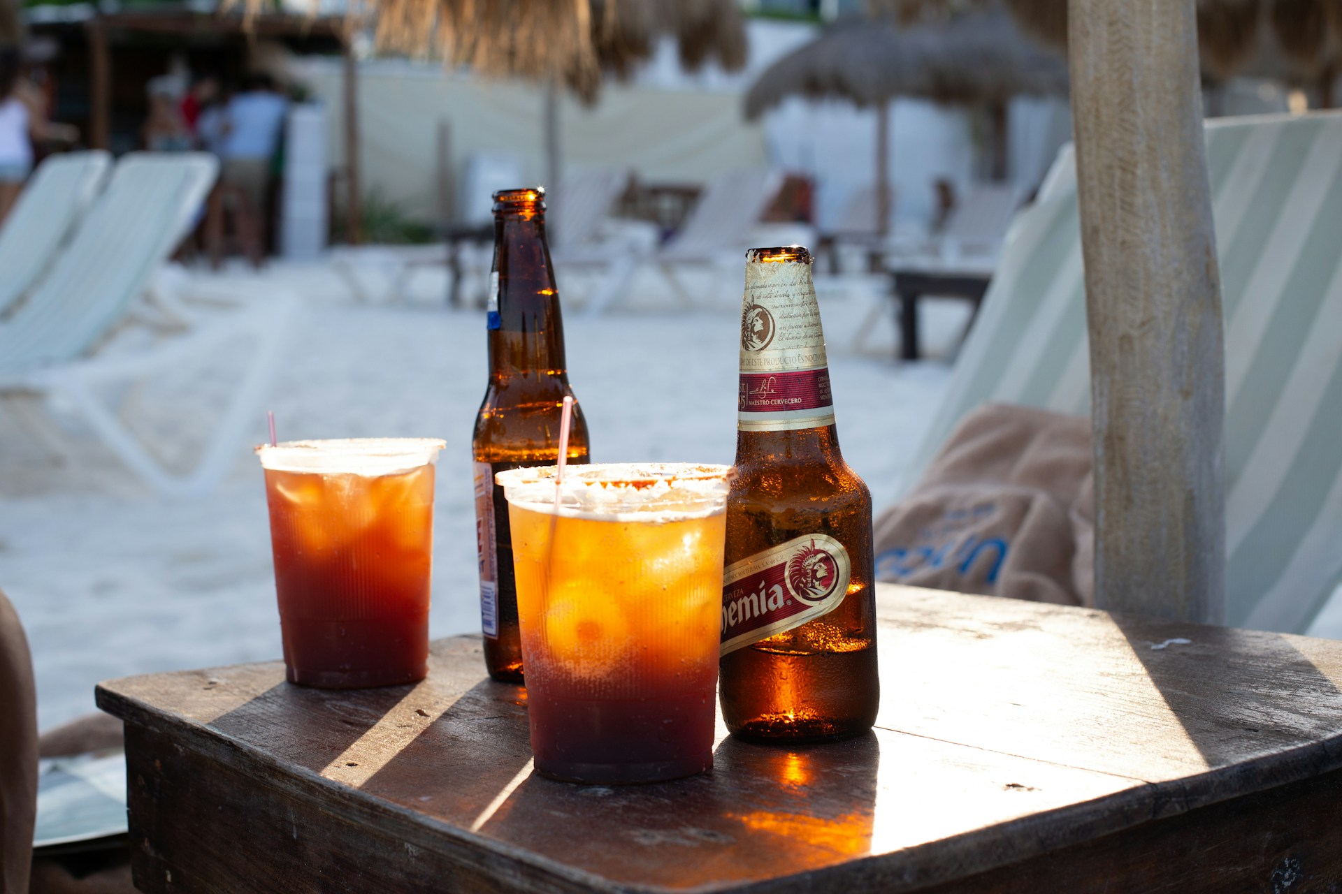 Michelada Beach Cocktail Michelada Beach Cocktail