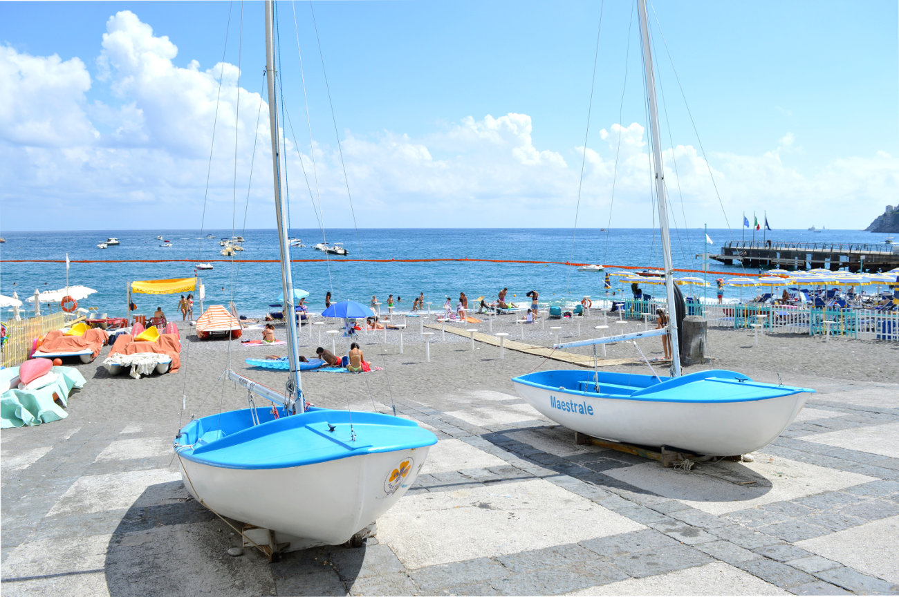 Beach in Minori