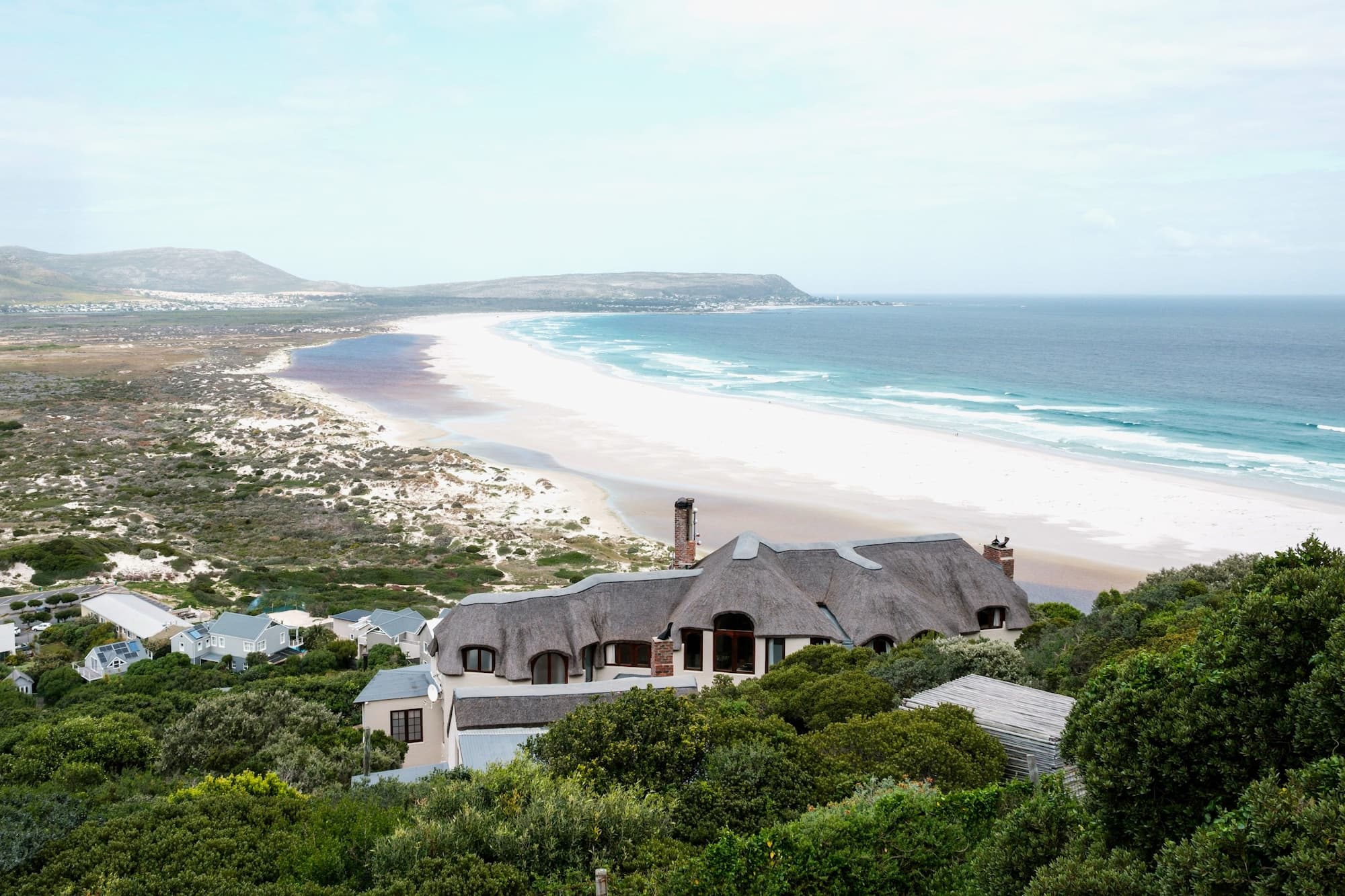 View of Noordhoek beach from Chapman's Peak Drive, Cape Town