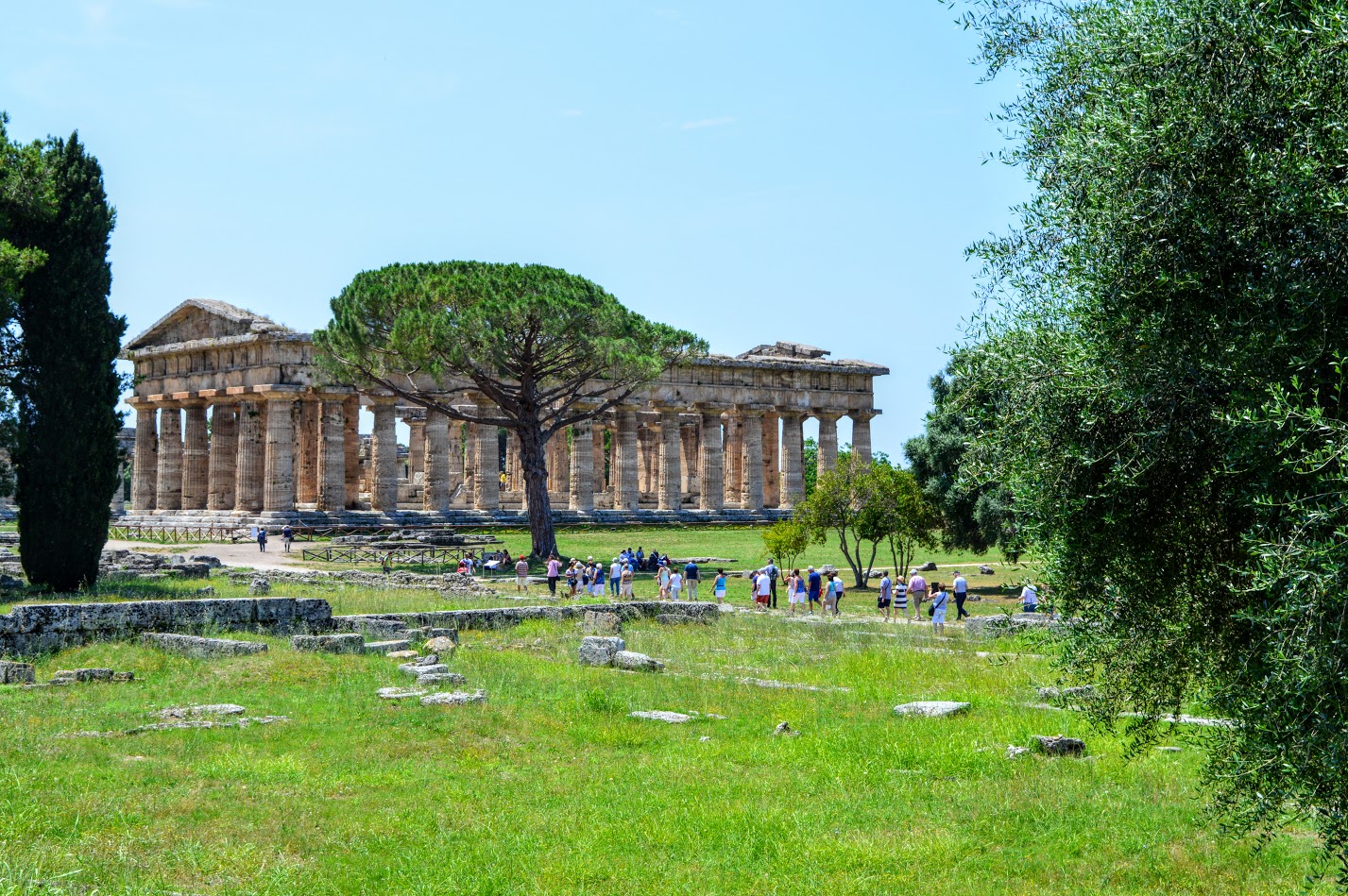 Paestum - an ancient Greek city lost for thousands of years.