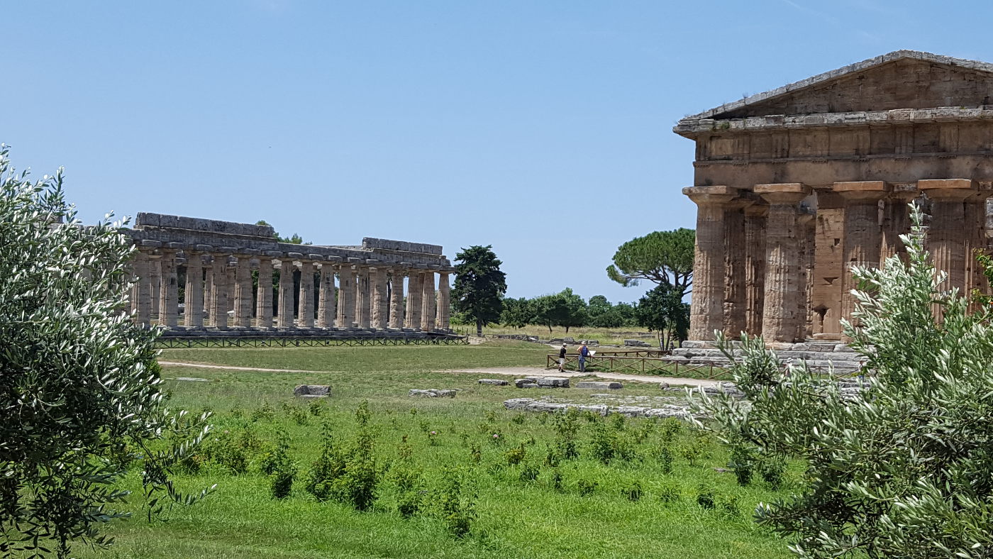 You'd not expect to find ancient Greece in Italy and yet, here it is: Paestum, once one of the the largest Greek cities and now a UNESCO World Heritage site. 