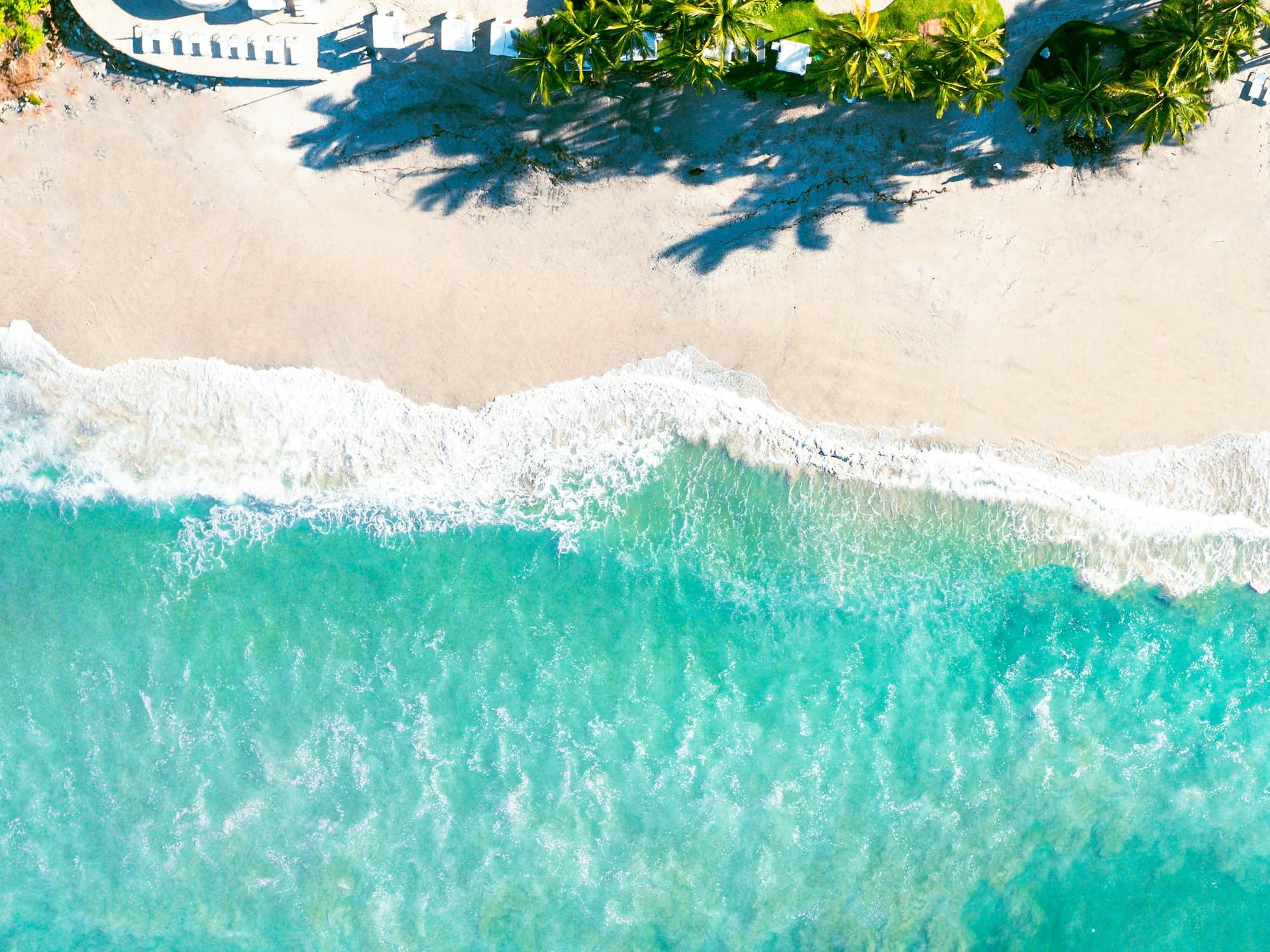 Punta Mita beach in Mexico viewed from above