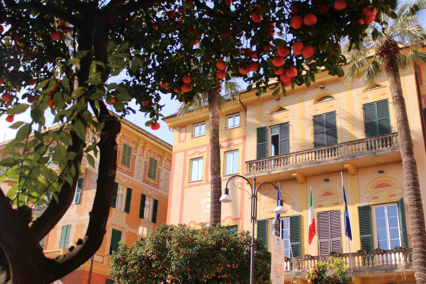 Santa Margherita Ligure, one of the Riviera's most exquisite towns Building in Santa Margherita Ligure, an Italian Riviera town