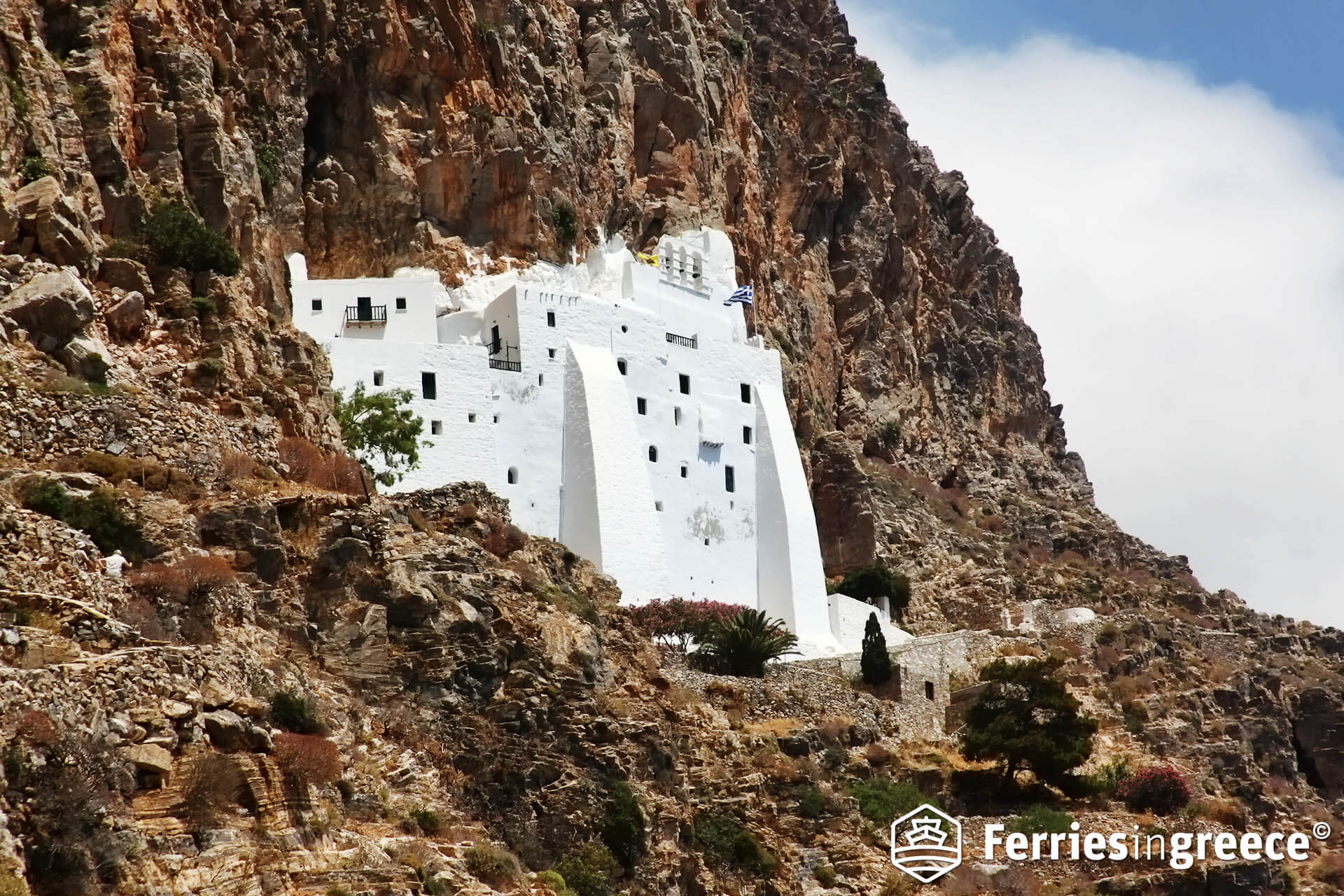 The Monastery of Hozoviotissa, Amorgos, Greece