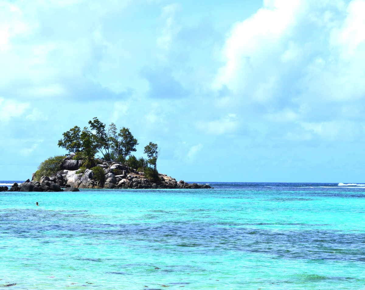 Little Island in the Seychelles