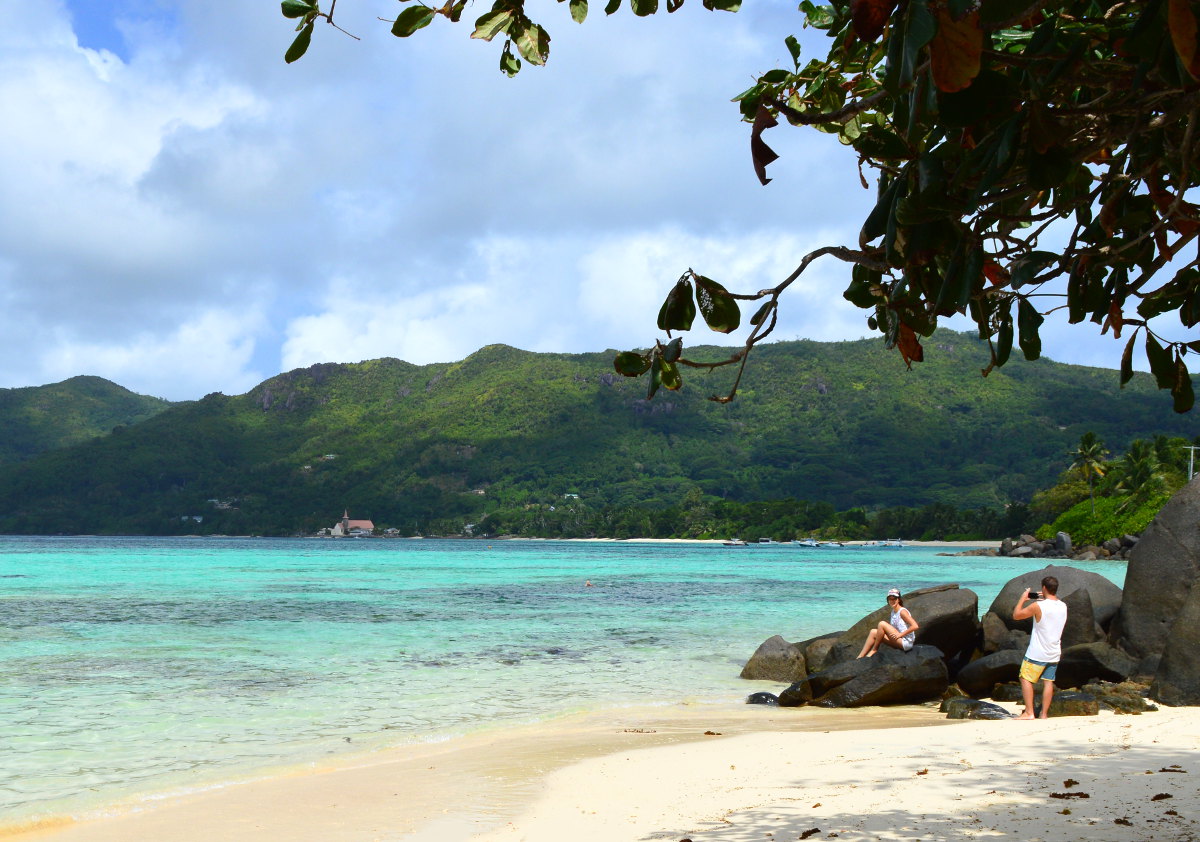 Beach in the Seychelles
