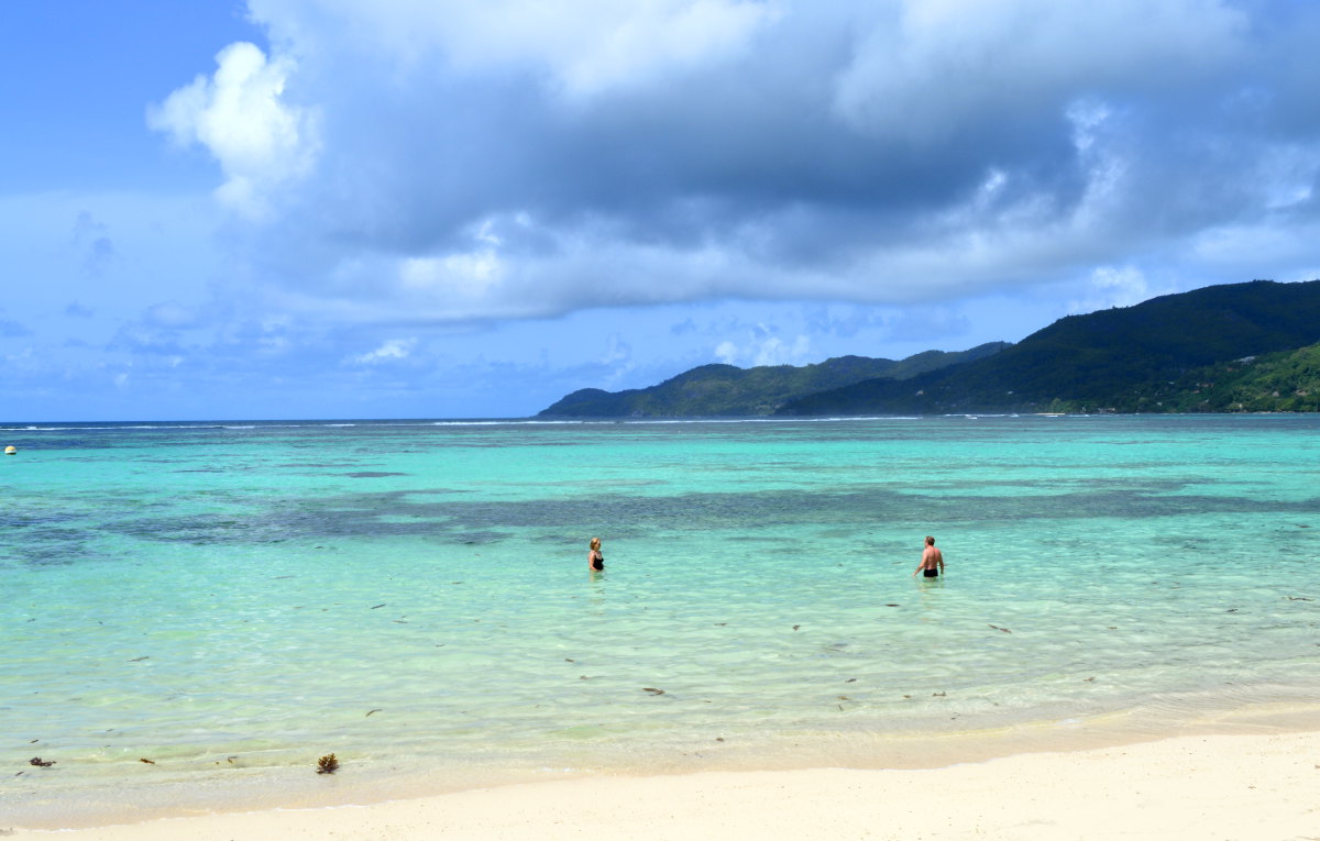 Sea in the Seychelles