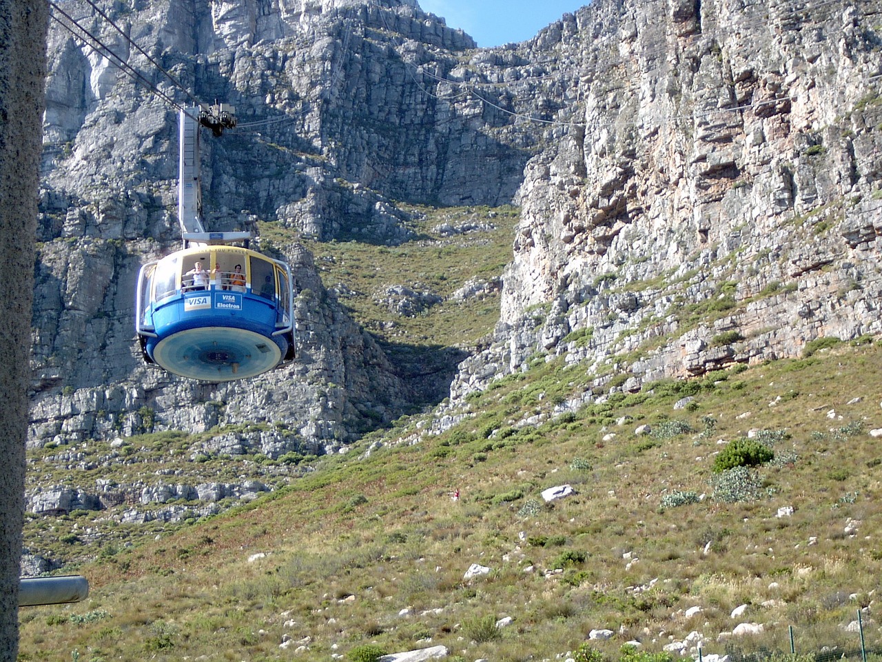 Getting to the Top of Table Mountain