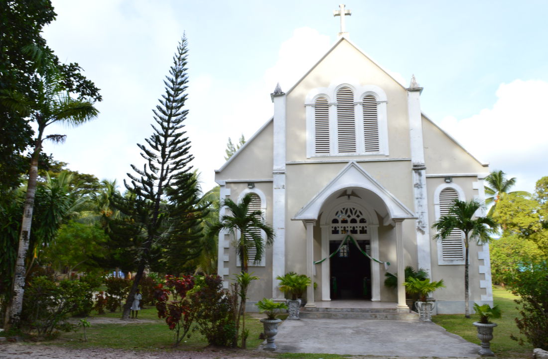St Joseph's Catholic Church, Praslin Island, Seychelles