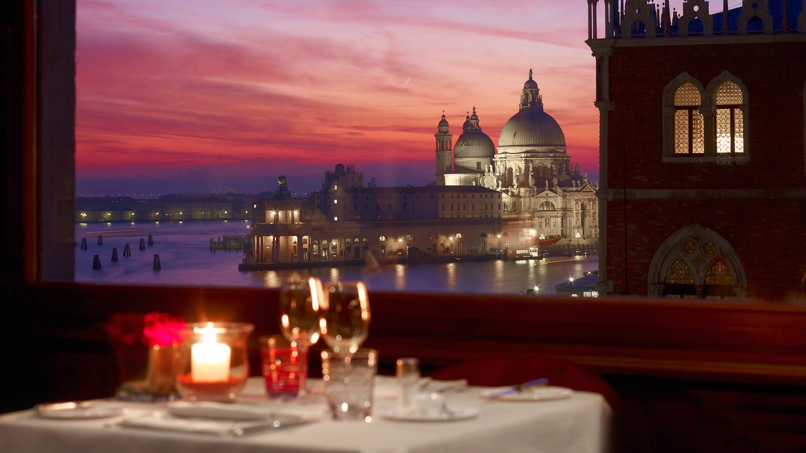 Dinner at the Hotel Danieli