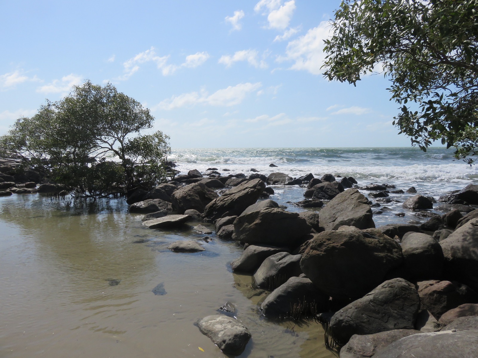 Rock pools - Four Mile Beach
