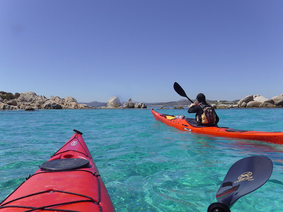 Kayaking in Sardinia