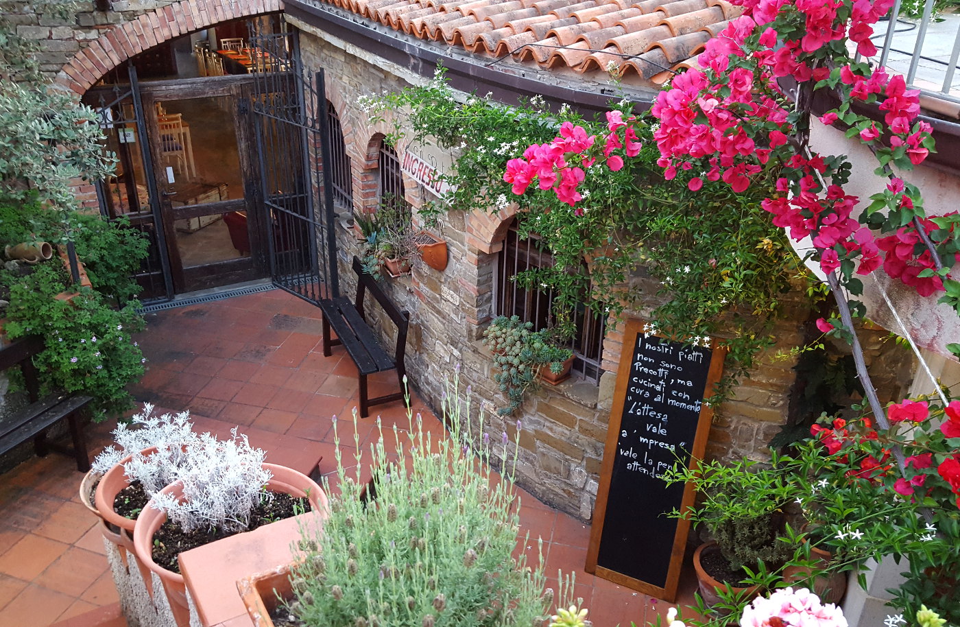 La Civetta Restaurant in Cilento