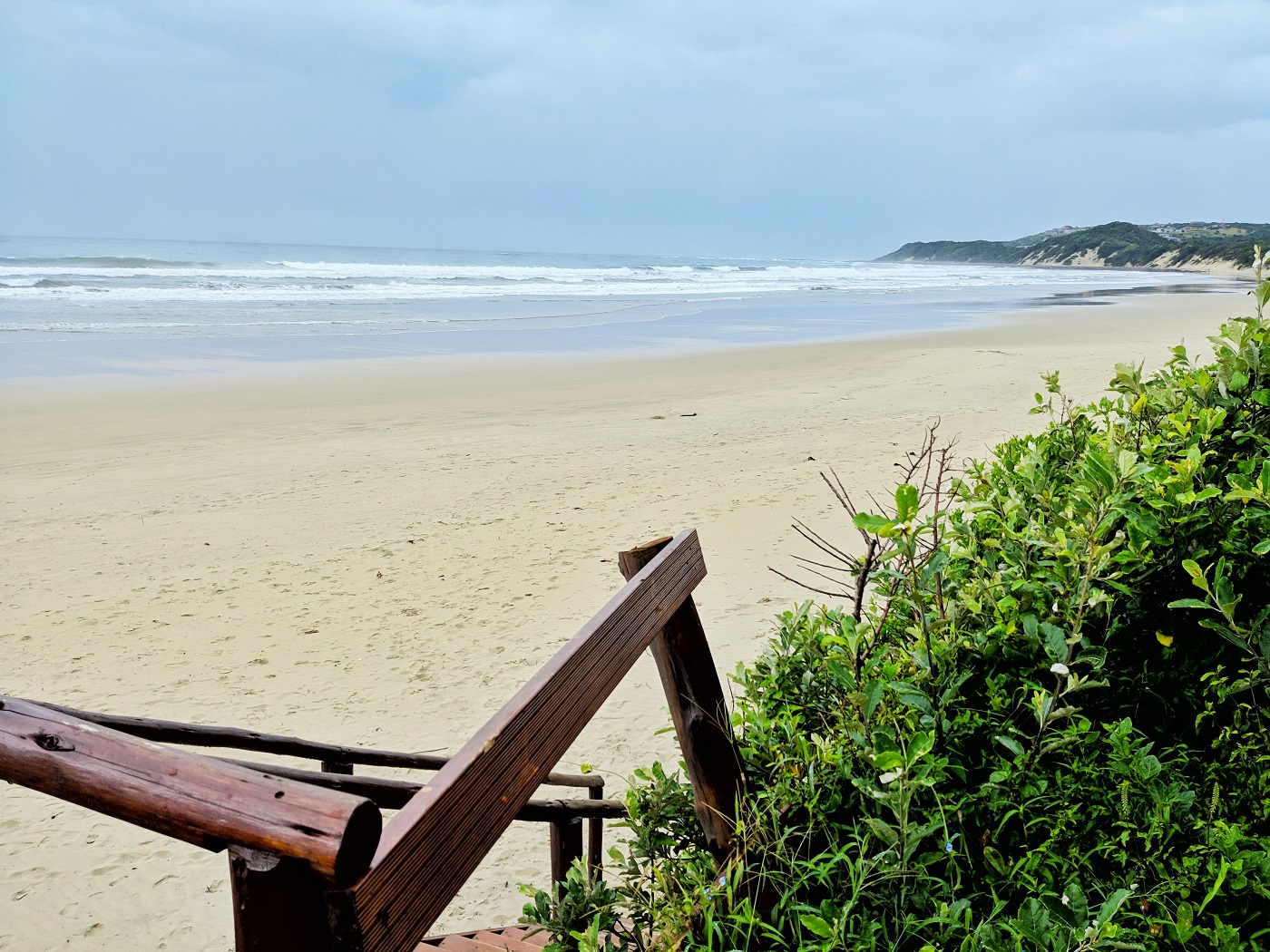 Stairs down to Chintsa Beach