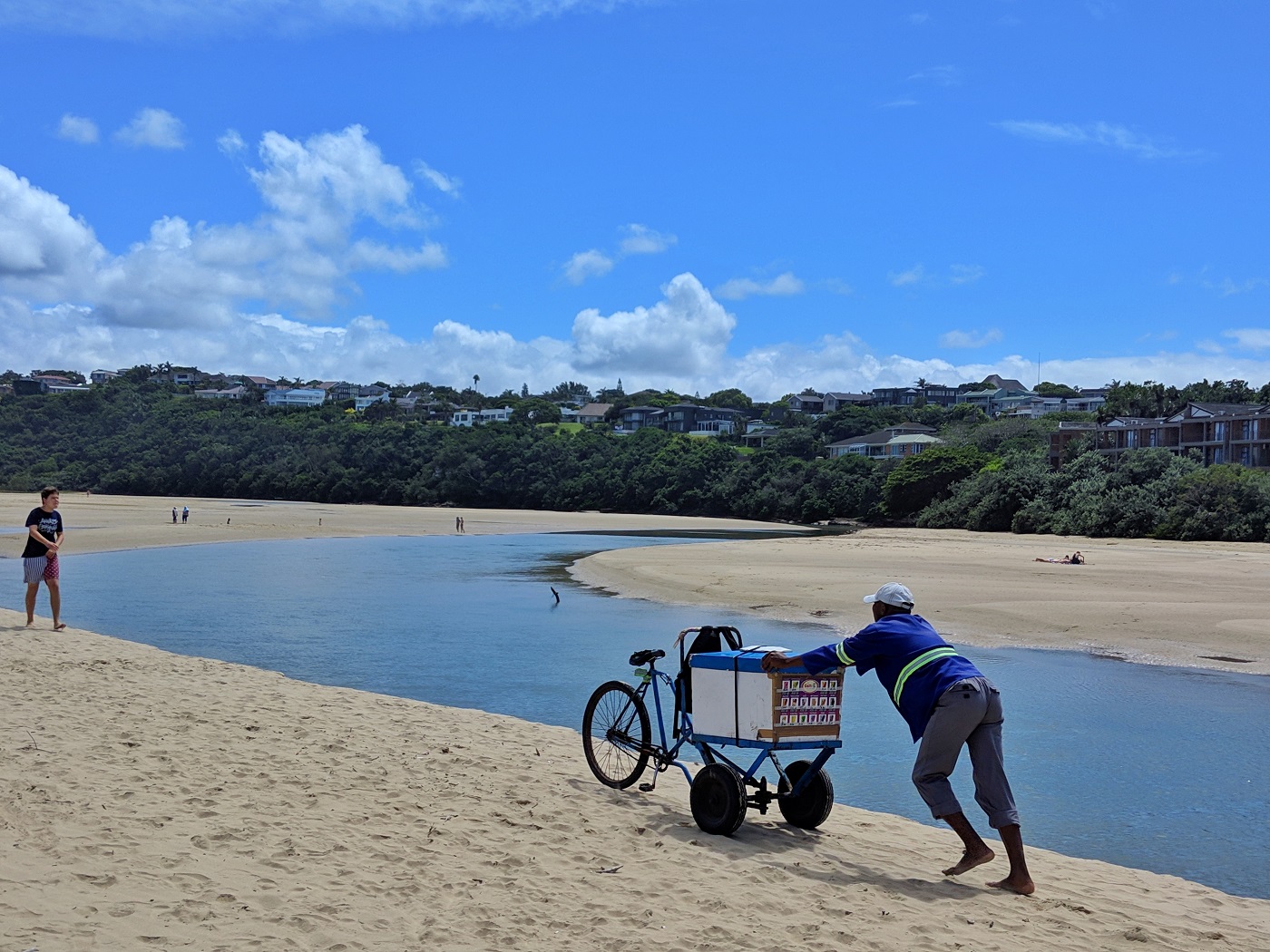 The Nahoon Beach ice cream man
