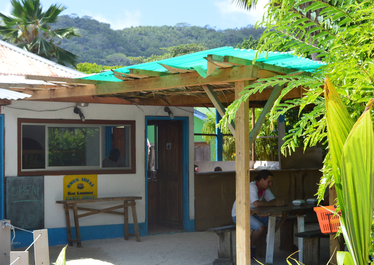 Takeaway on La Digue