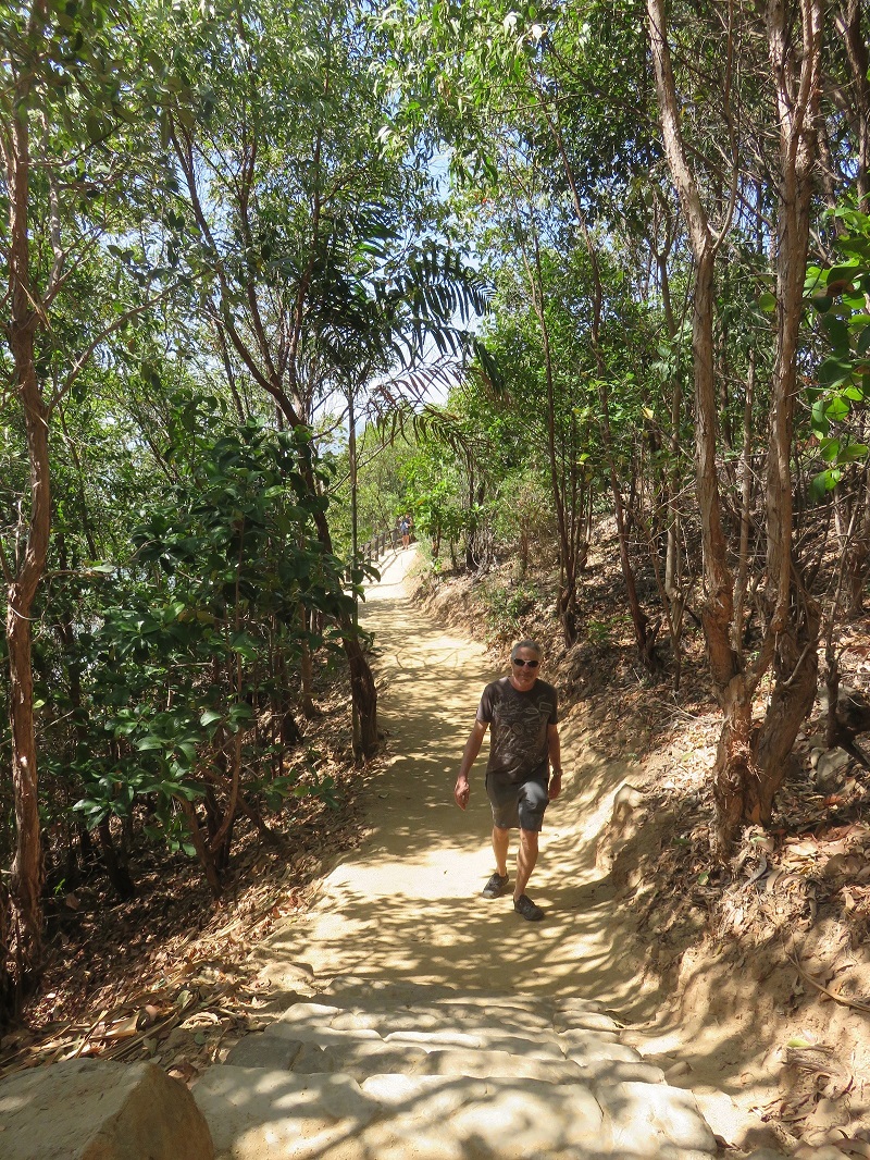 Trail Down to Four Mile Beach
