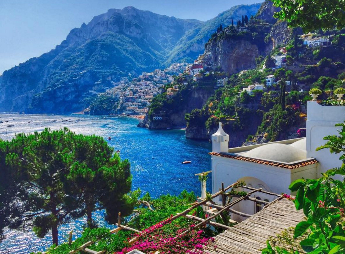 Looking towards Positano
